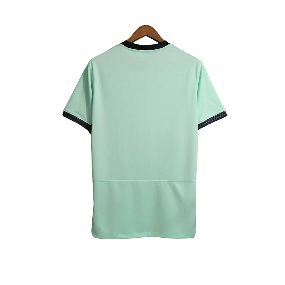 Miniatura: Camisa Chelsea III 23/24 - Torcedor Nike Masculina - Verde com detalhes em preto