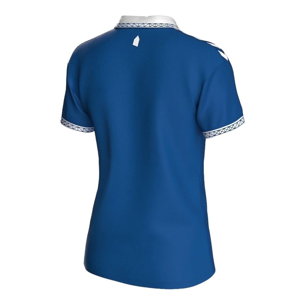 Miniatura: Camisa Everton I 23/24 - Torcedor Hummel Feminina - Azul