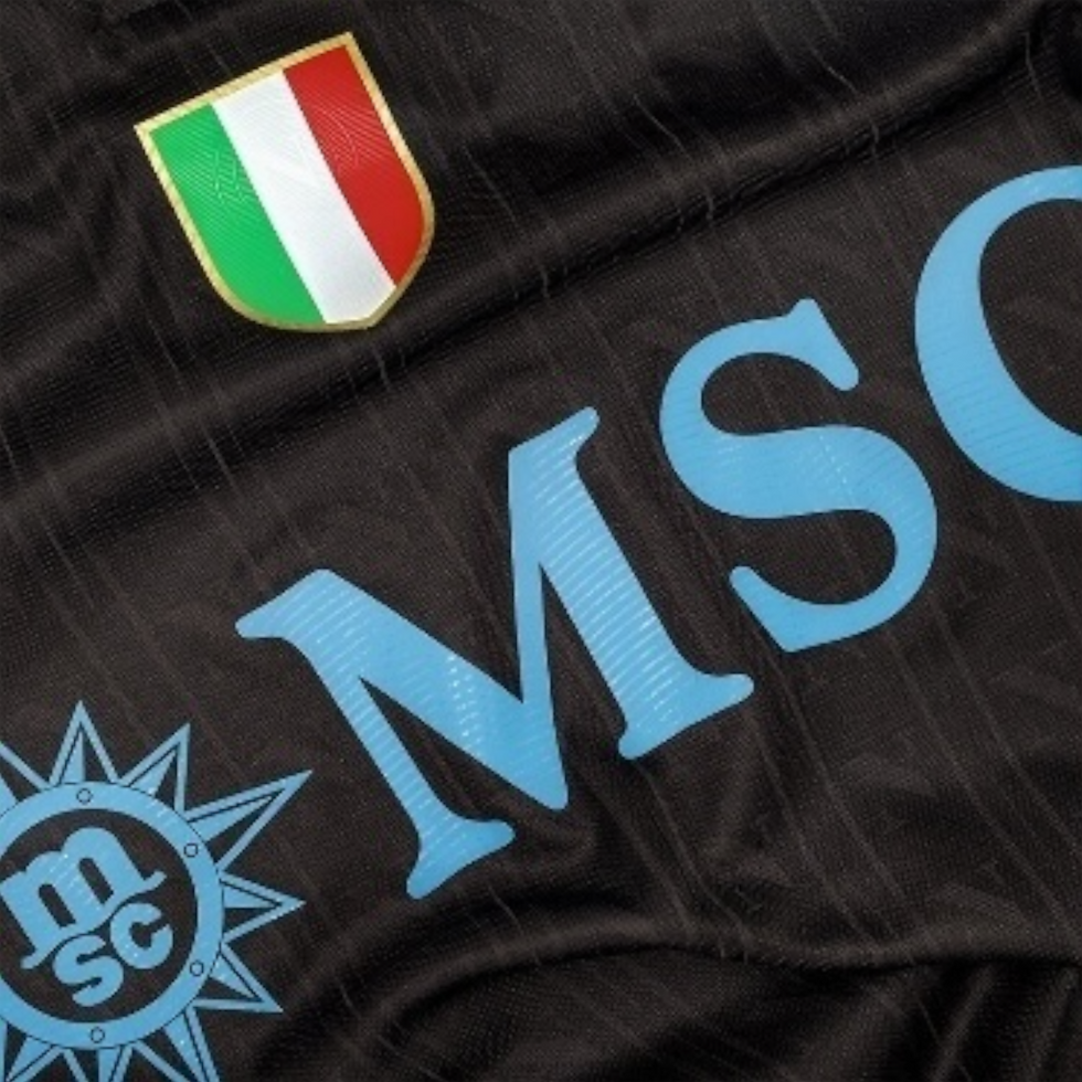 Miniatura: Camisa Napoli III 25/26 - Torcedor EA7 Masculina - Preta