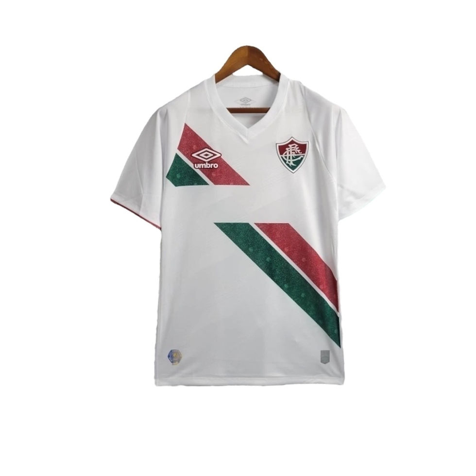 Miniatura: Camisa Fluminense II 24/25 - Torcedor Umbro Masculina - Branca