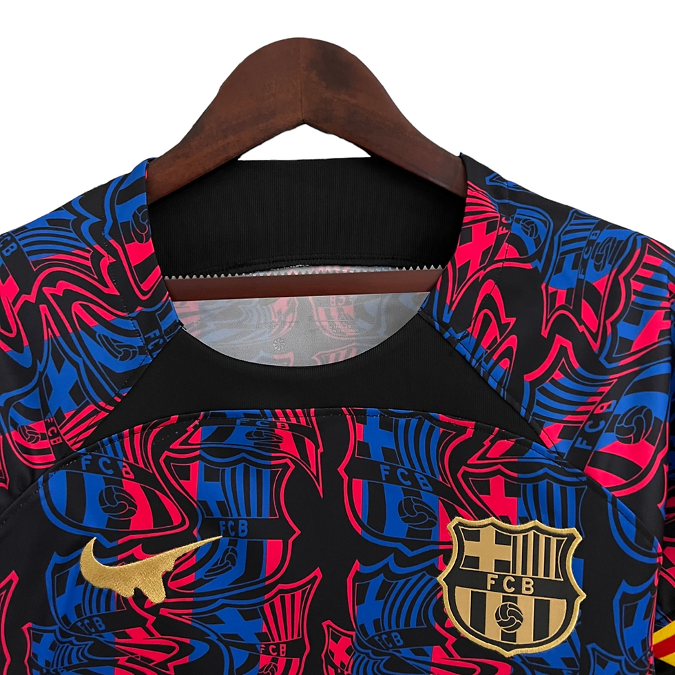 Miniatura: Camisa Barcelona Edição Especial 23/24 - Torcedor Nike Masculina - Preta com det