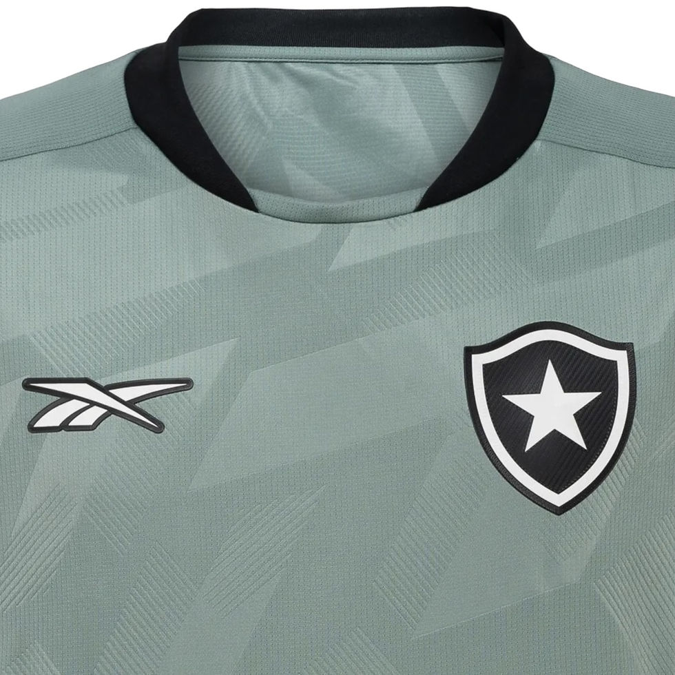 Miniatura: Camisa Botafogo Goleiro 24/25 - Torcedor Reebok Masculina - Verde com detalhes e
