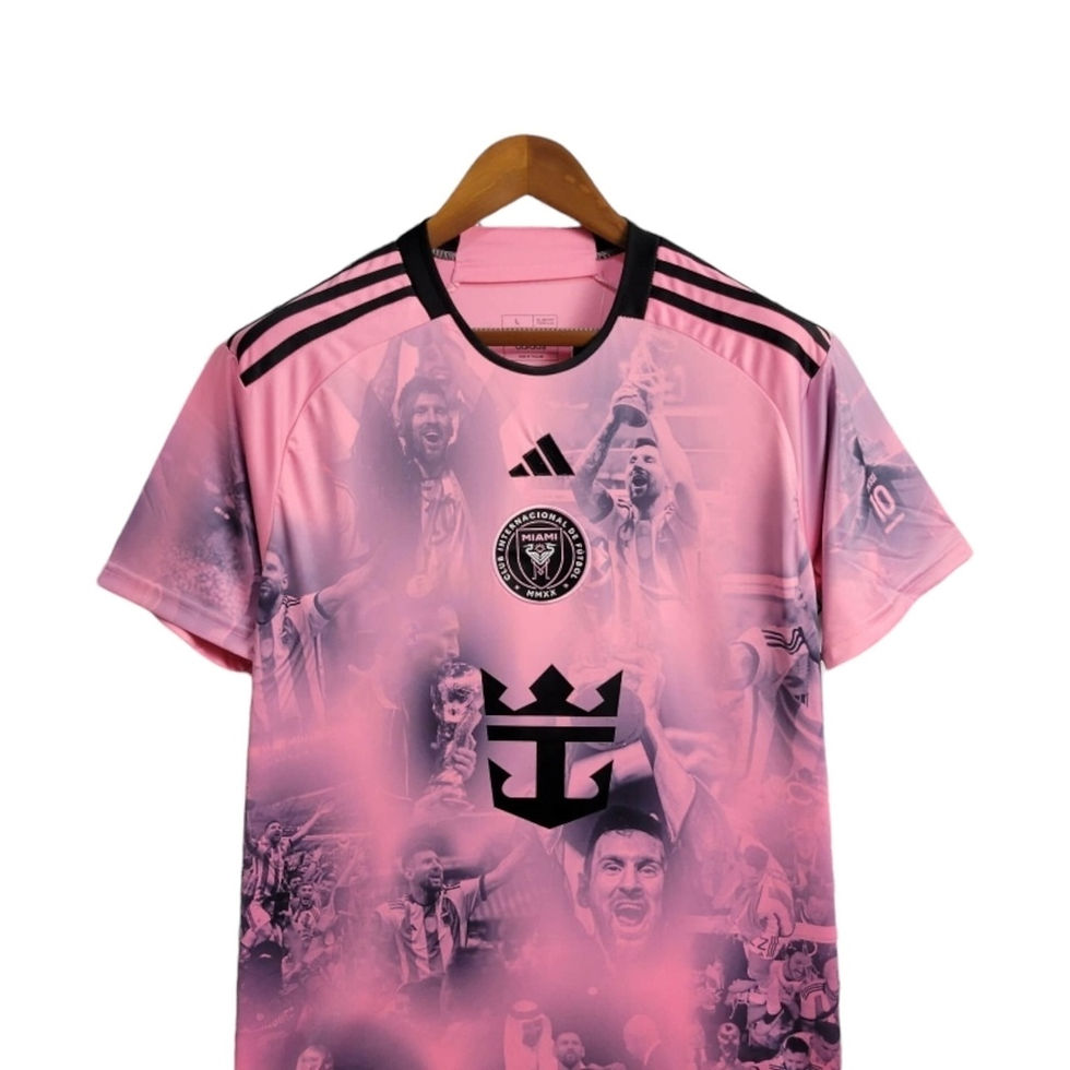 Miniatura: Camisa Inter Miami Edição Champion 24/25 - Torcedor Adidas Masculina - Rosa com