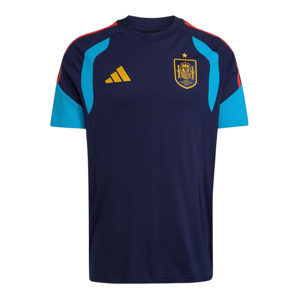 Camisa Seleção Espanha Treino 26/27 - Torcedor Adidas Masculina - Azul