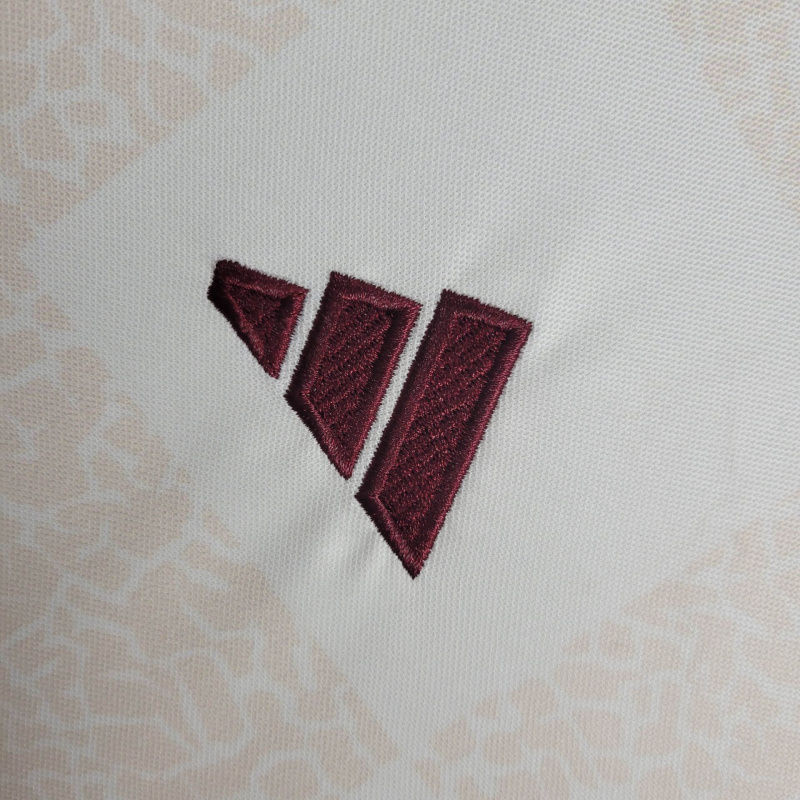 Miniatura: Camisa Flamengo Pré Jogo 2024 - Torcedor Adidas Masculina - Branca com detalhes 