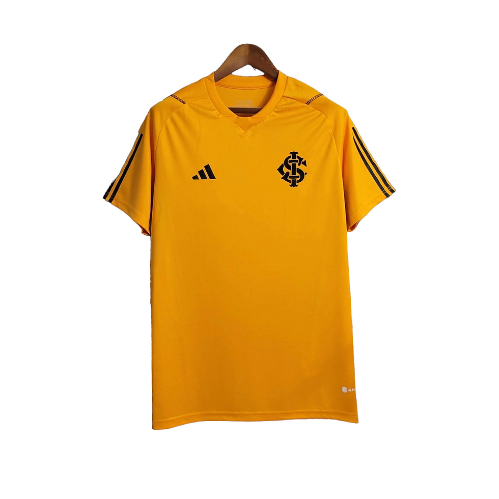 Miniatura: Camisa Internacional Treino 23/24 - Torcedor Adidas Masculina - Amarela