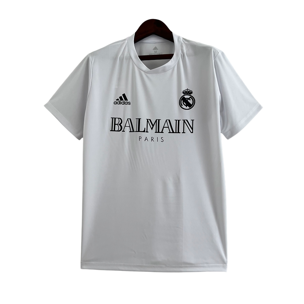 Miniatura: Camisa Real Madrid Edição Especial Balmain 23/24 - Torcedor Adidas Masculina - B