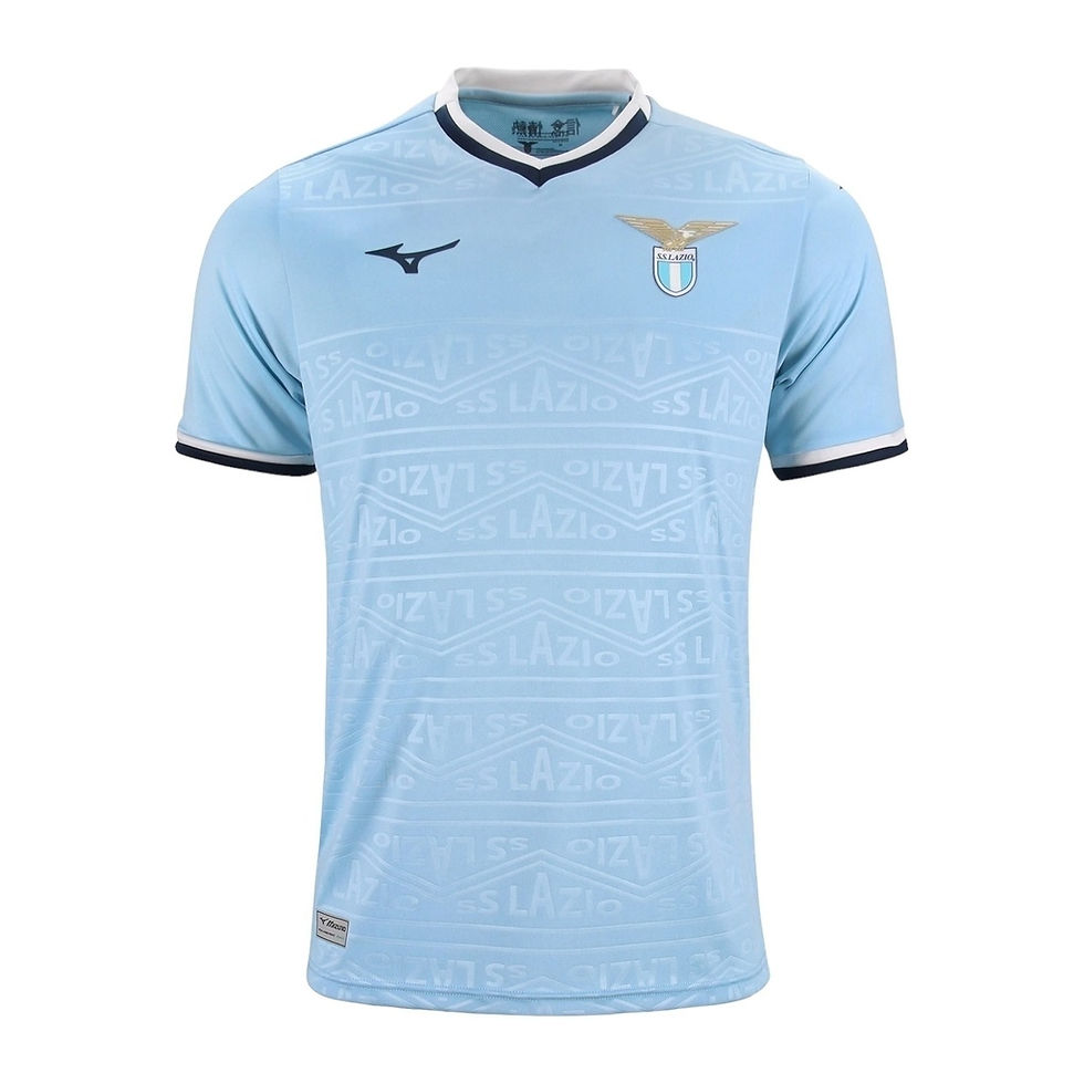 Miniatura: Camisa Lazio I 24/25 - Torcedor Mizuno Masculina - Azul