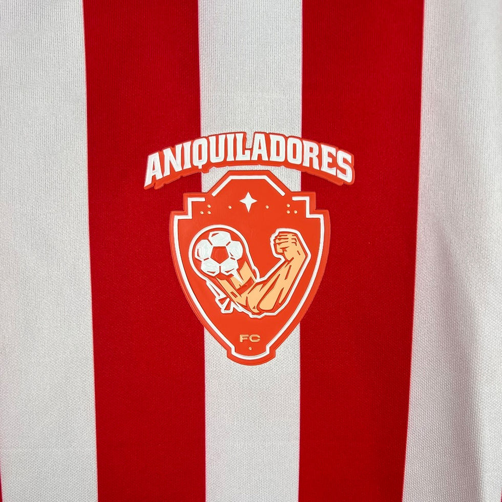 Miniatura: Camisa Aniquiladores FC I 23/24 - Torcedor Adidas Masculina - Vermelha com detal