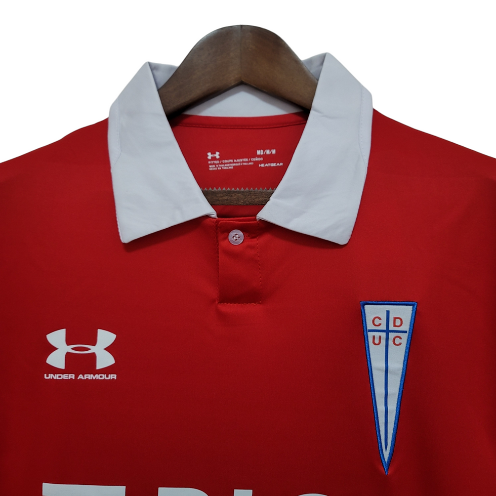 Miniatura: Camisa Universidad Católica II 23/24 - Torcedor Under Armour Masculina - Vermelh