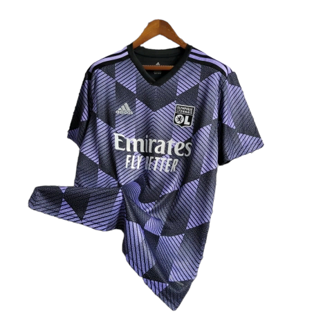 Miniatura: Camisa Lyon 23/24 Torcedor Adidas Masculina - Roxo