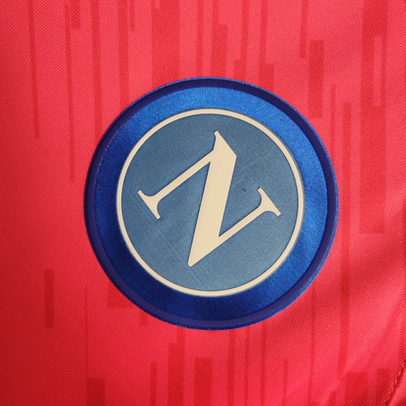 Miniatura: Camisa Napoli Goleiro 23/24 - Torcedor EA7 Masculina - Rosa