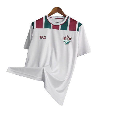 Miniatura: Camisa Fluminense Treino 23/24 - Torcedor Umbro Masculina - Branco