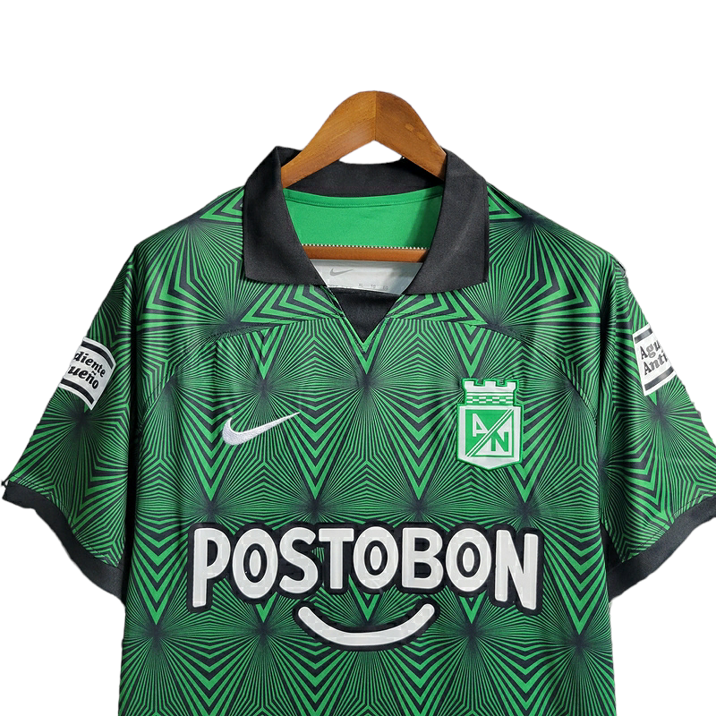 Miniatura: Camisa Atlético Nacional II 23/24 - Torcedor Nike Masculina - Verde com detalhes