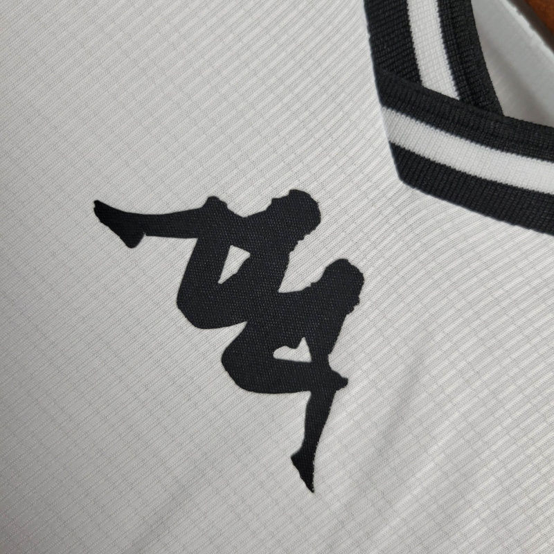 Miniatura: Camisa Regata Vasco da Gama II 24/25 - Torcedor Kappa Masculina - Branca com lis