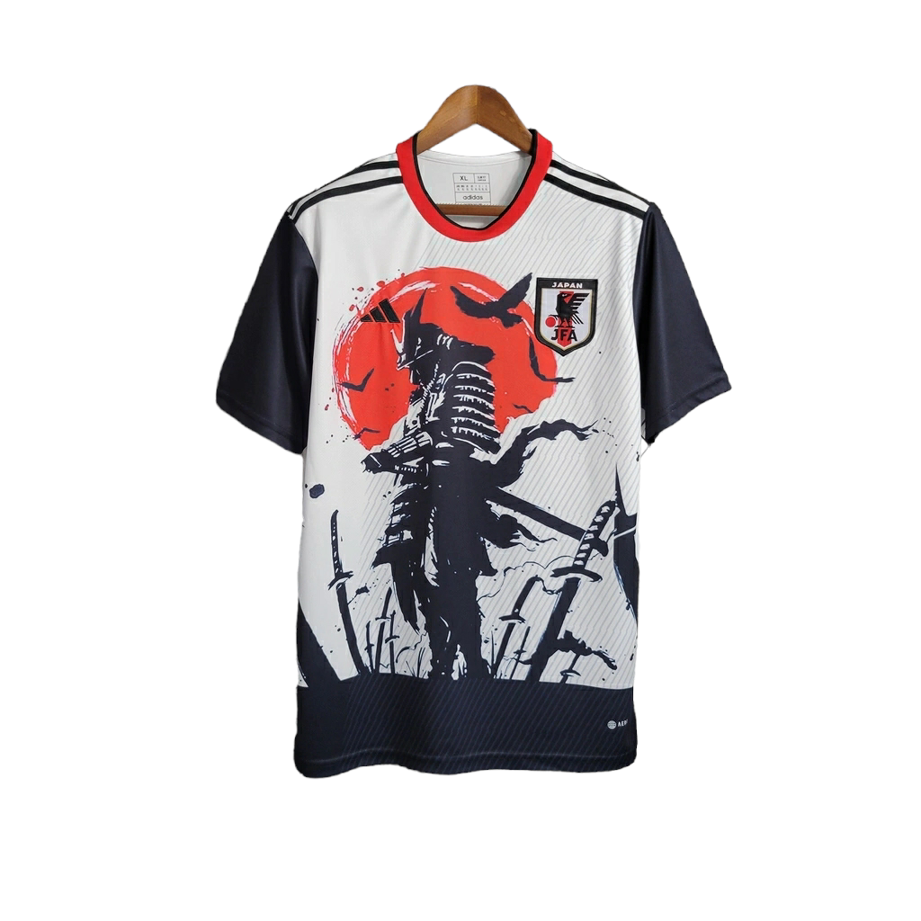 Camisa Japão Samurai 23/24 - Torcedor Adidas Masculina - Branca com detalhes em