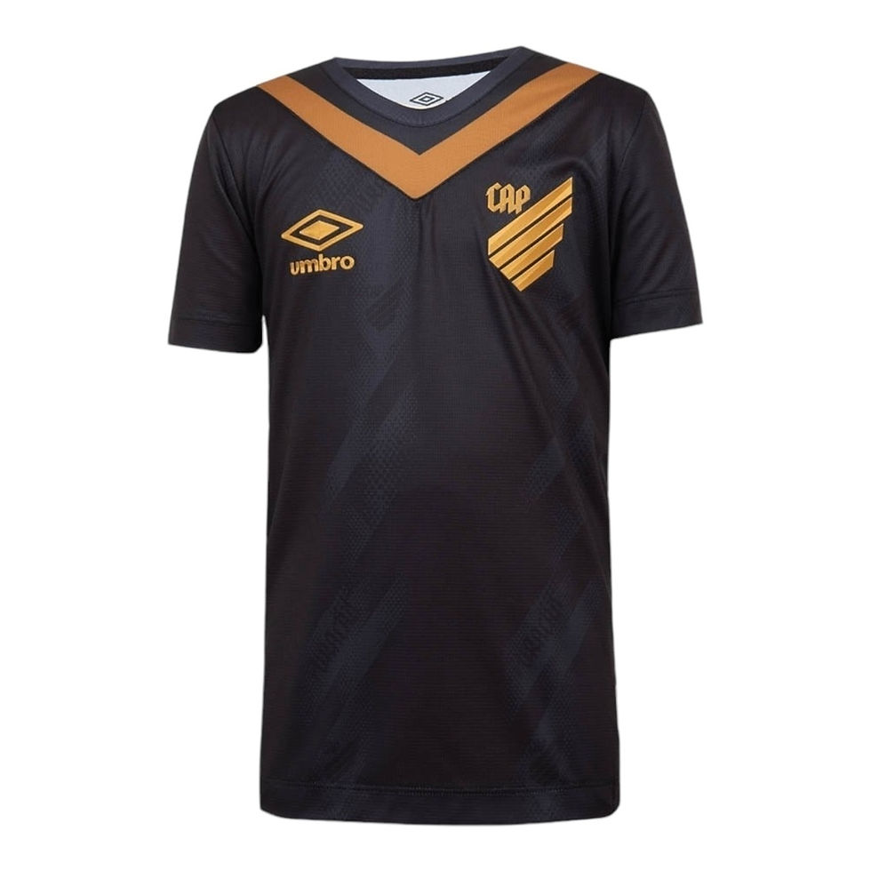 Miniatura: Camisa Athletico Paranaense III 24/25 - Torcedor Umbro Masculina - Preta com det