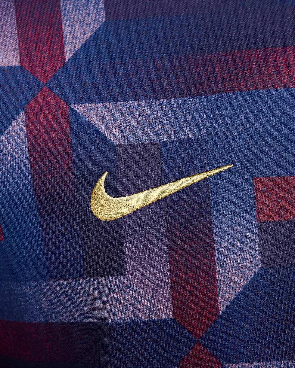 Miniatura: Camisa Seleção da Inglaterra Pré-jogo II 24/25 - Torcedor Nike Masculina - Roxa