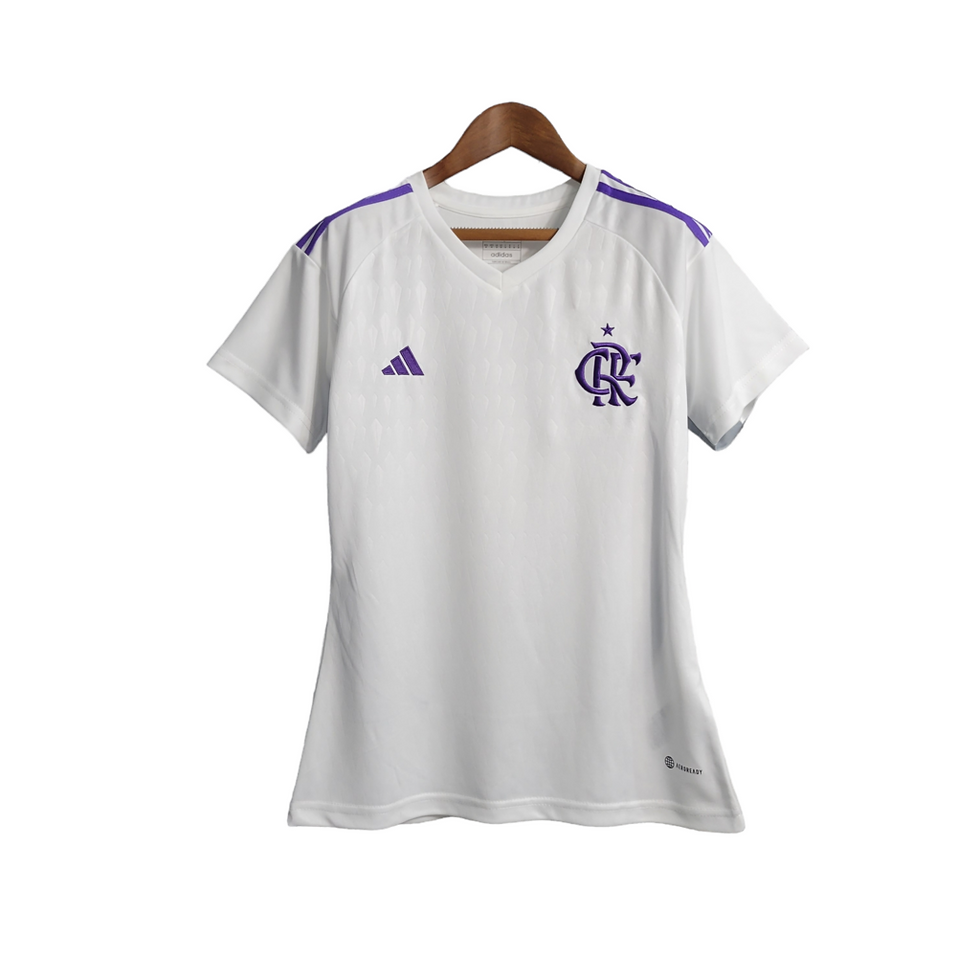 Miniatura: Camisa Flamengo Goleiro III - 23/24 Torcedor Nike Masculina - Branca com detalhe