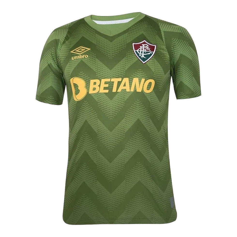 Miniatura: Camisa Fluminense Goleiro III 24/25 - Torcedor Umbro Masculina - Verde