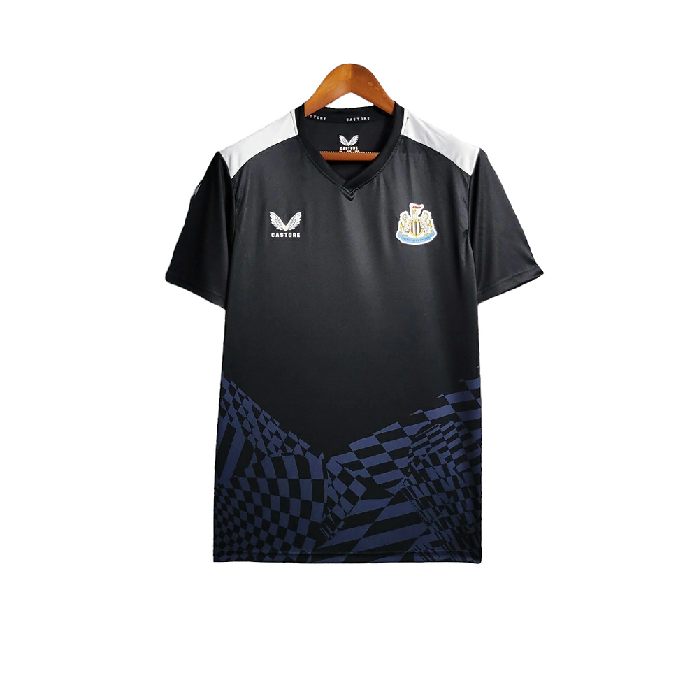 Miniatura: Camisa Newcastle Treino 23/24 - Torcedor Castore Masculina - Preto
