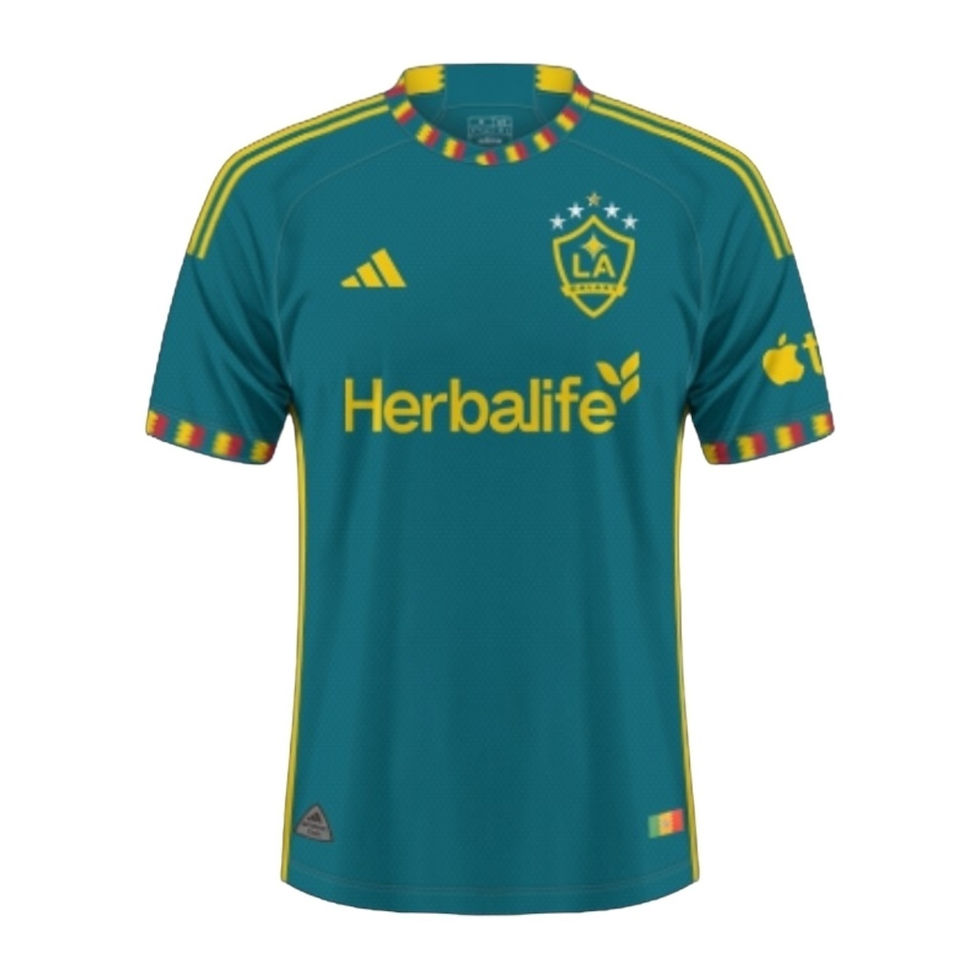 Miniatura: Camisa LA Galaxy II 24/25 - Torcedor Adidas Masculina - Verde com detalhes color