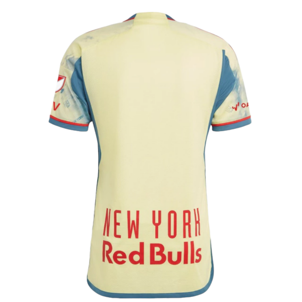 Miniatura: Camisa Red Bull New York I 24/25 - Torcedor Adidas Masculina - Amarela com detal