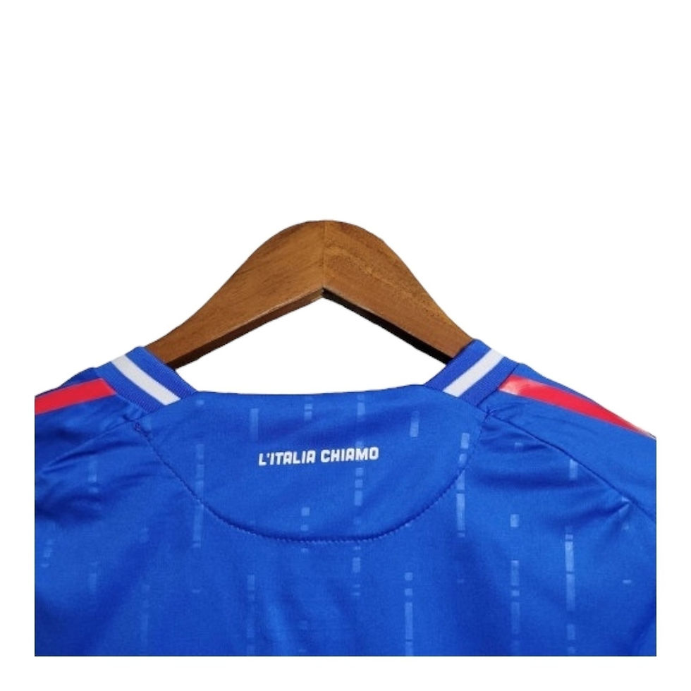 Miniatura: Camisa Seleção da Itália I 23/24 - Torcedor Adidas Masculina - Azul