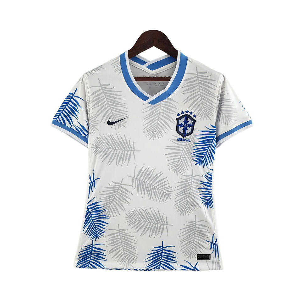 Miniatura: Camisa Seleção Brasileira Edição Especial Torcedor Nike Feminina - Branca