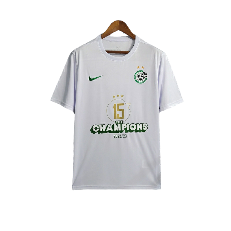Camisa Maccabi Haifa Edição Especial 23/24 - Torcedor Nike Masculina - Branca co