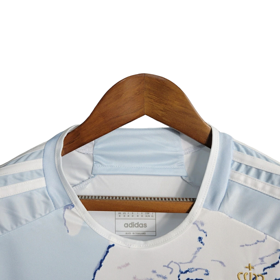 Miniatura: Camisa Bélgica 23/24 - Torcedor Adidas Feminina - Azul