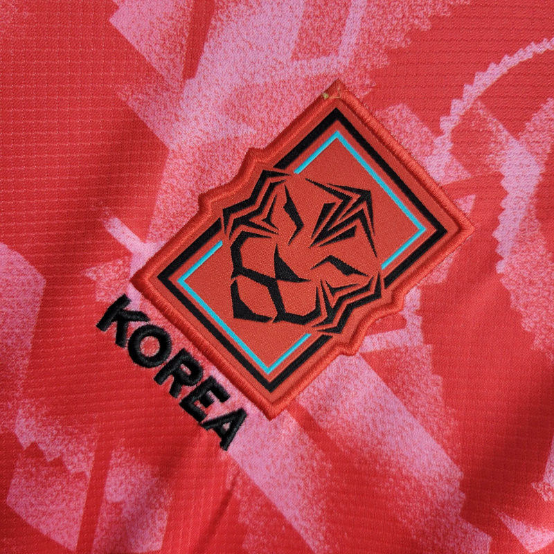 Miniatura: Camisa Seleção Coreia do Sul I 24/25 - Torcedor Nike Masculina - Vermelha com de