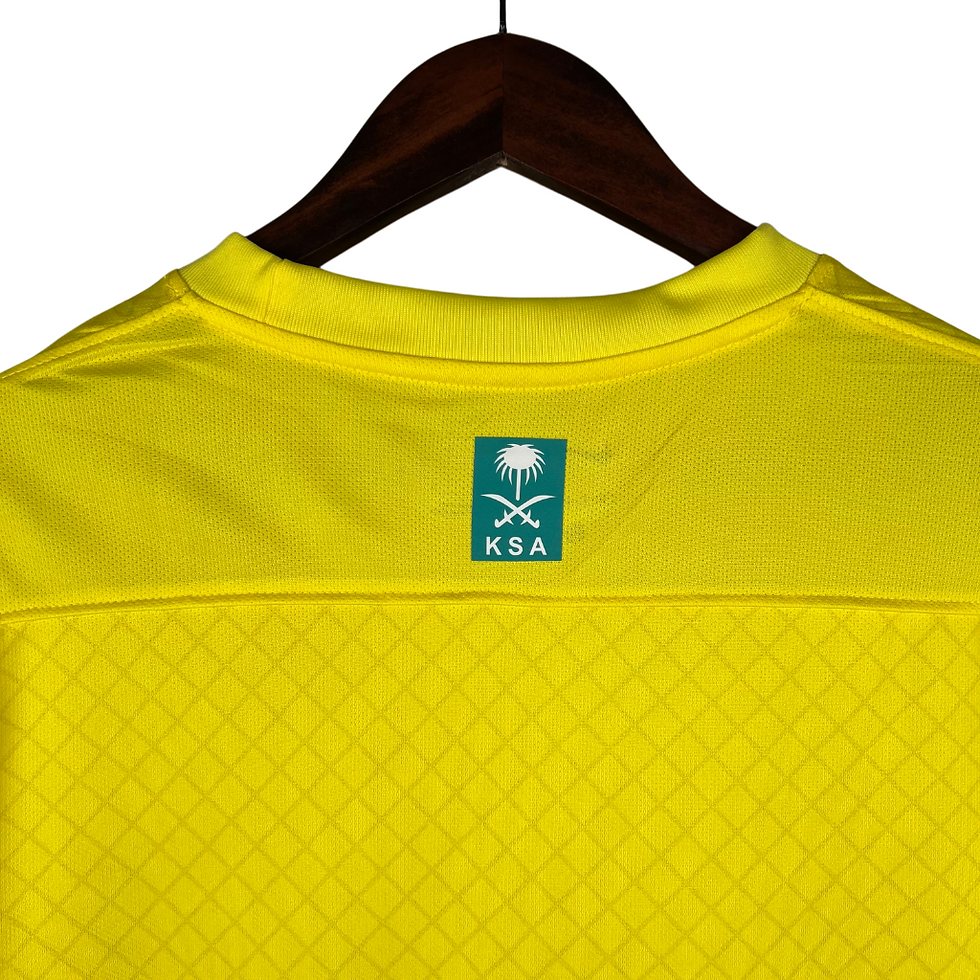Miniatura: Camisa Al-Nassr I 23/24 - Torcedor Nike Masculina - Amarela