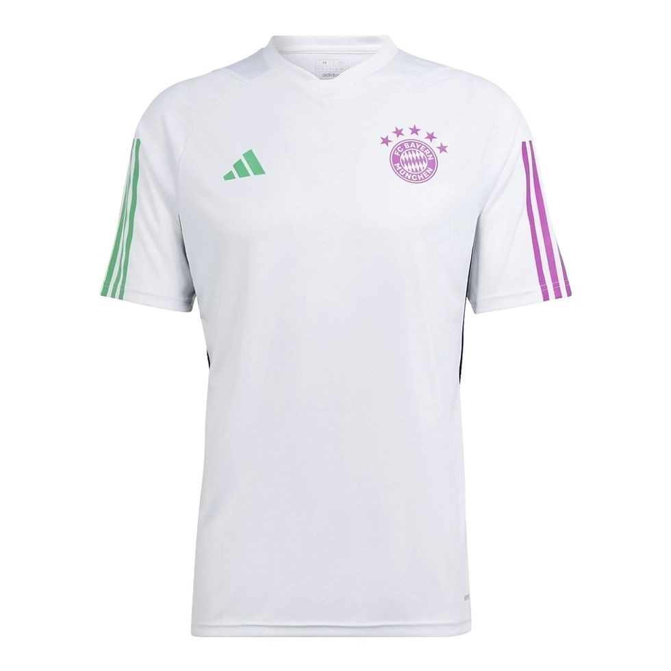Miniatura: Camisa Bayern de Munique Treino 23/24 - Torcedor Adidas Masculina - Branca
