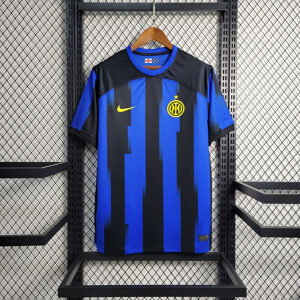 Miniatura: Camisa Inter de Milão I 23/24 - Torcedor Nike Masculina - Azul
