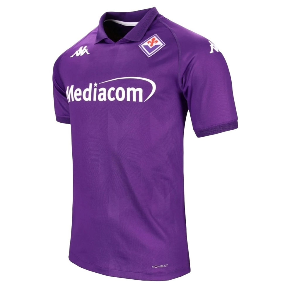 Miniatura: Camisa Fiorentina I 24/25 polo - Torcedor Kappa Masculina - Roxa