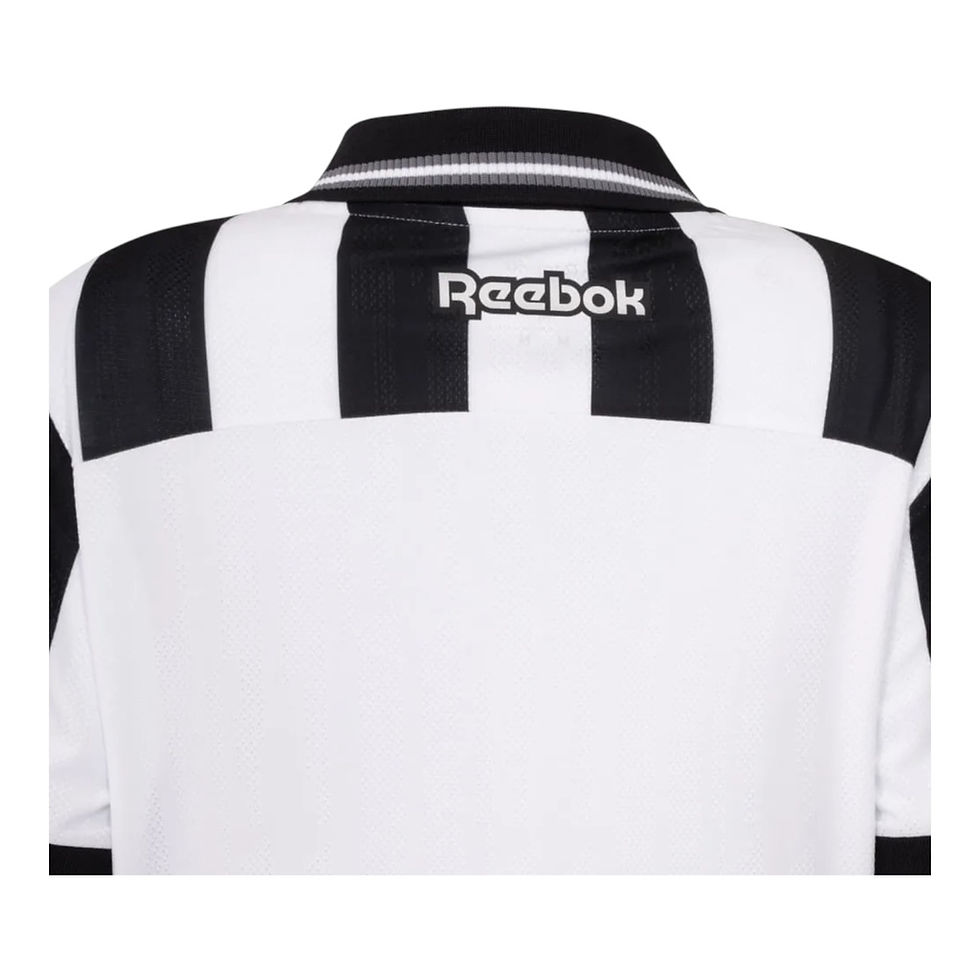 Miniatura: Camisa Botafogo I 25/26 - Torcedor Reebok Feminina - Preta e branca