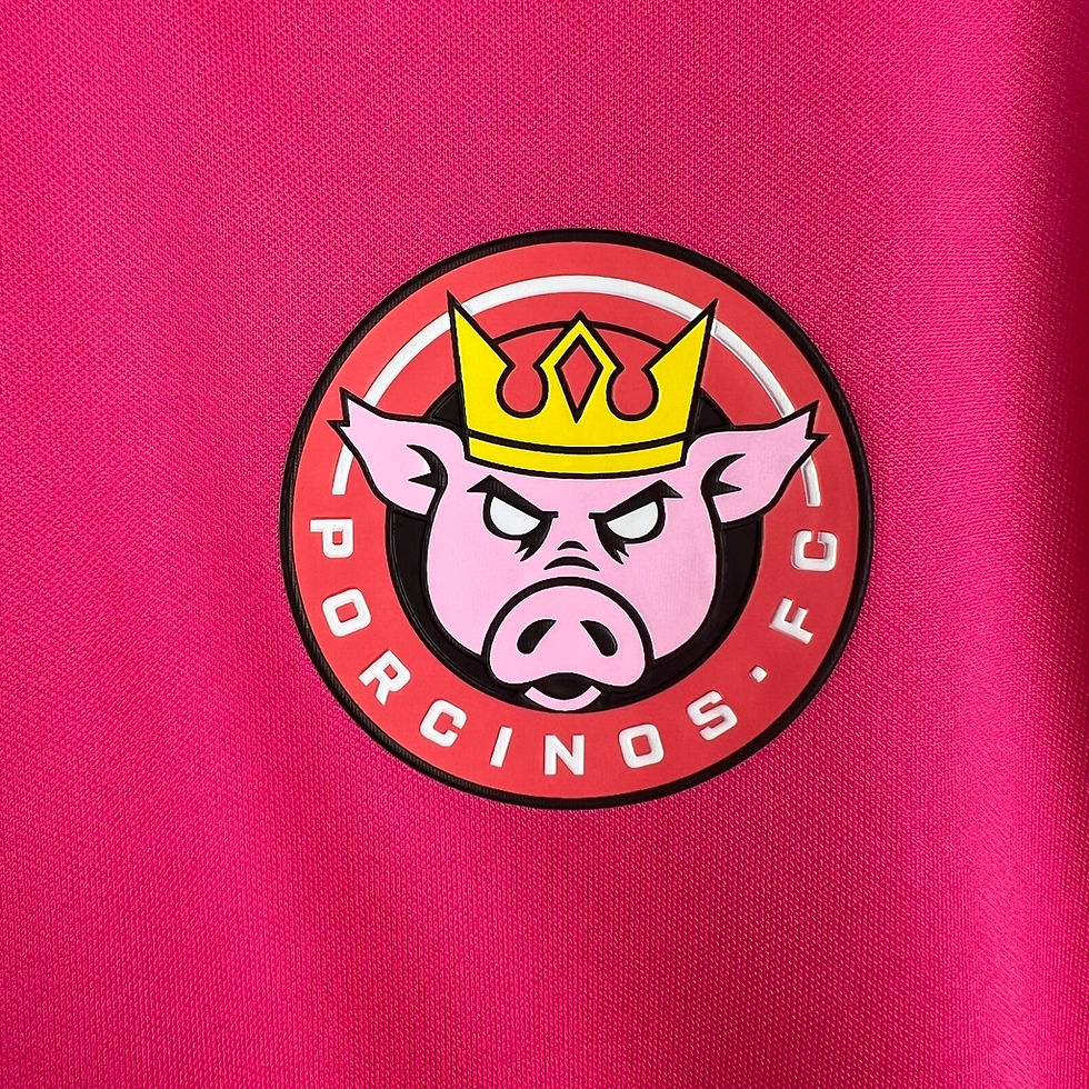 Miniatura: Camisa Porcinos I 23/24 - Torcedor Adidas Masculina - Rosa com detalhes em branc