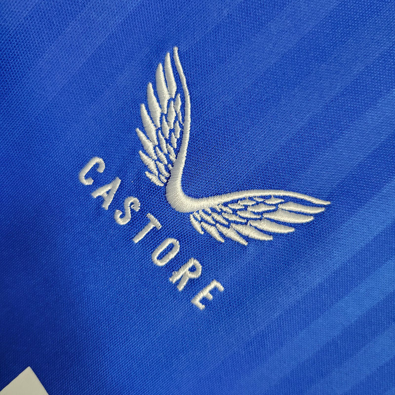 Miniatura: Camisa Rangers I 23/24 - Torcedor Castore Masculina - Azul com detalhes em branc