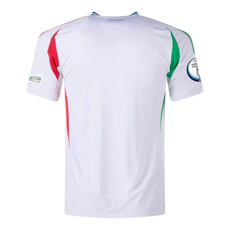 Miniatura: Camisa Seleção da Itália II 24/25 - Torcedor Adidas Masculina - Branca Com Patch