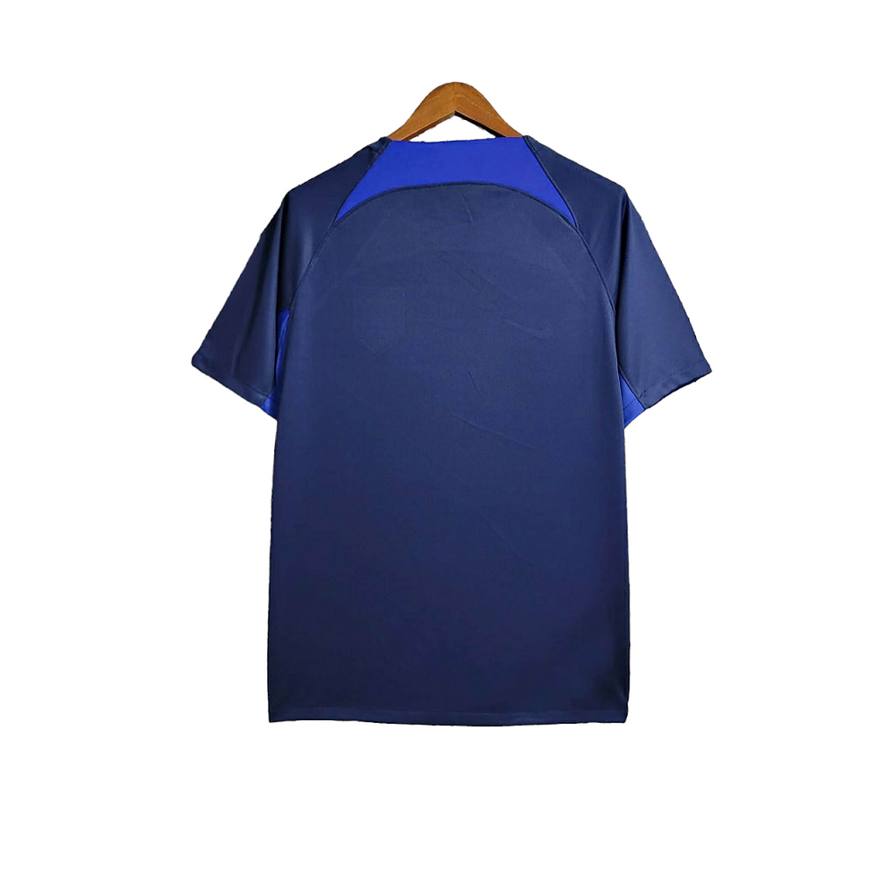 Miniatura: Camisa Atlético de Madrid Treino 23/24 - Nike Masculina - Azul com detalhes em b