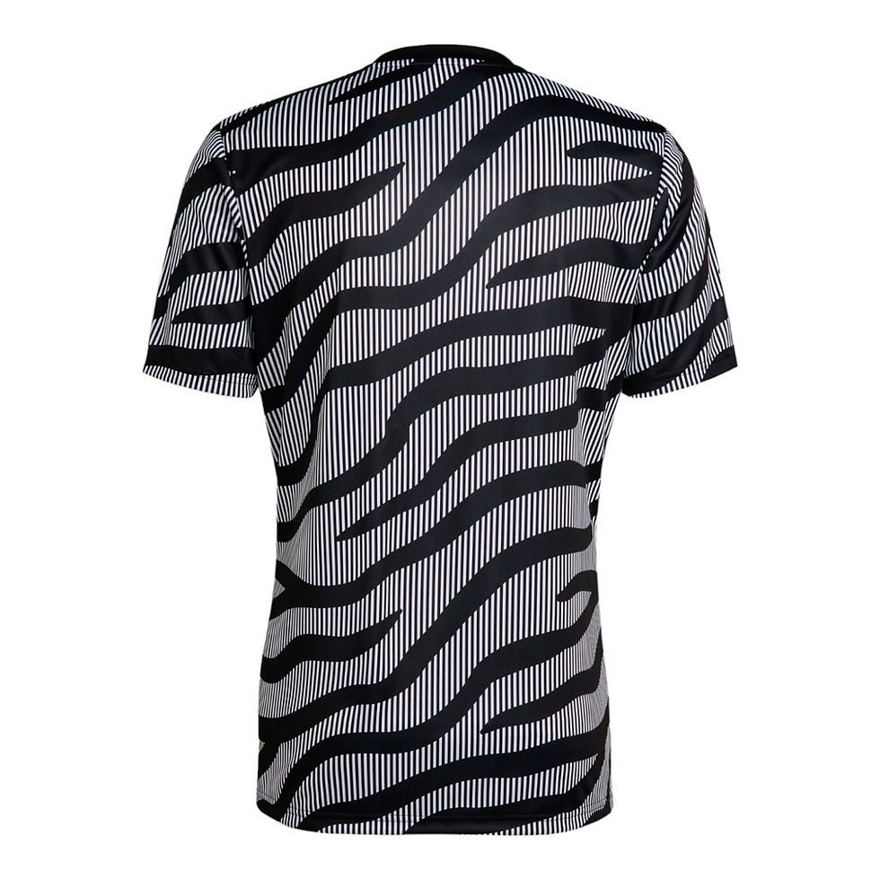 Miniatura: Camisa Juventus Pré-jogo 23/24 - Torcedor Adidas Masculina - Preta com detalhes