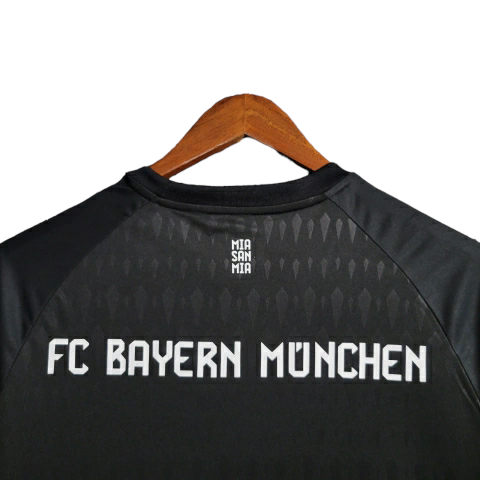 Miniatura: Camisa Bayern de Munique Goleiro 23/24 - Torcedor Adidas Masculina - Preta
