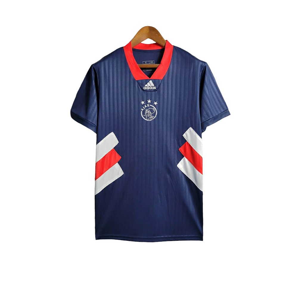 Miniatura: Camisa Ajax Edição Especial 23/24 - Torcedor Adidas Masculina - Azul com detalhe