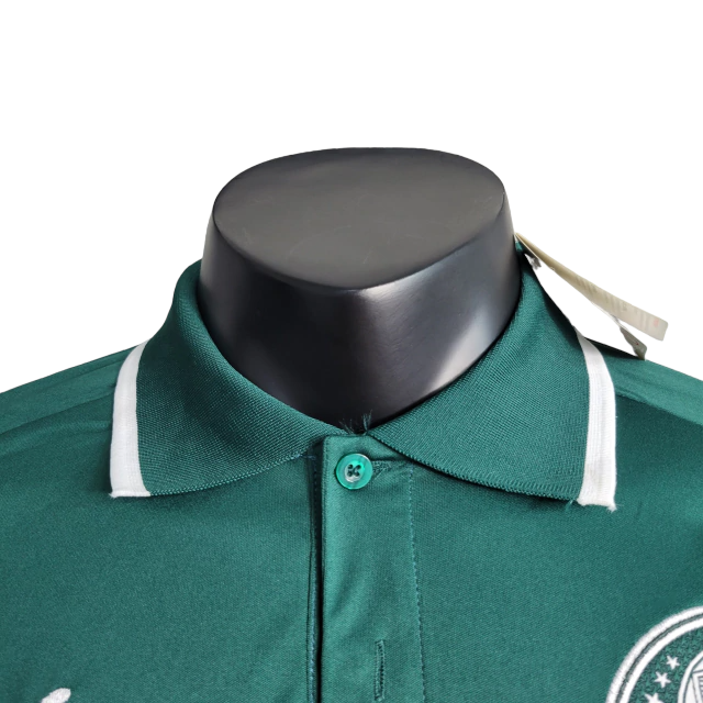 Miniatura: Camisa Palmeiras Treino 23/24 polo - Jogador Puma Masculina - Verde
