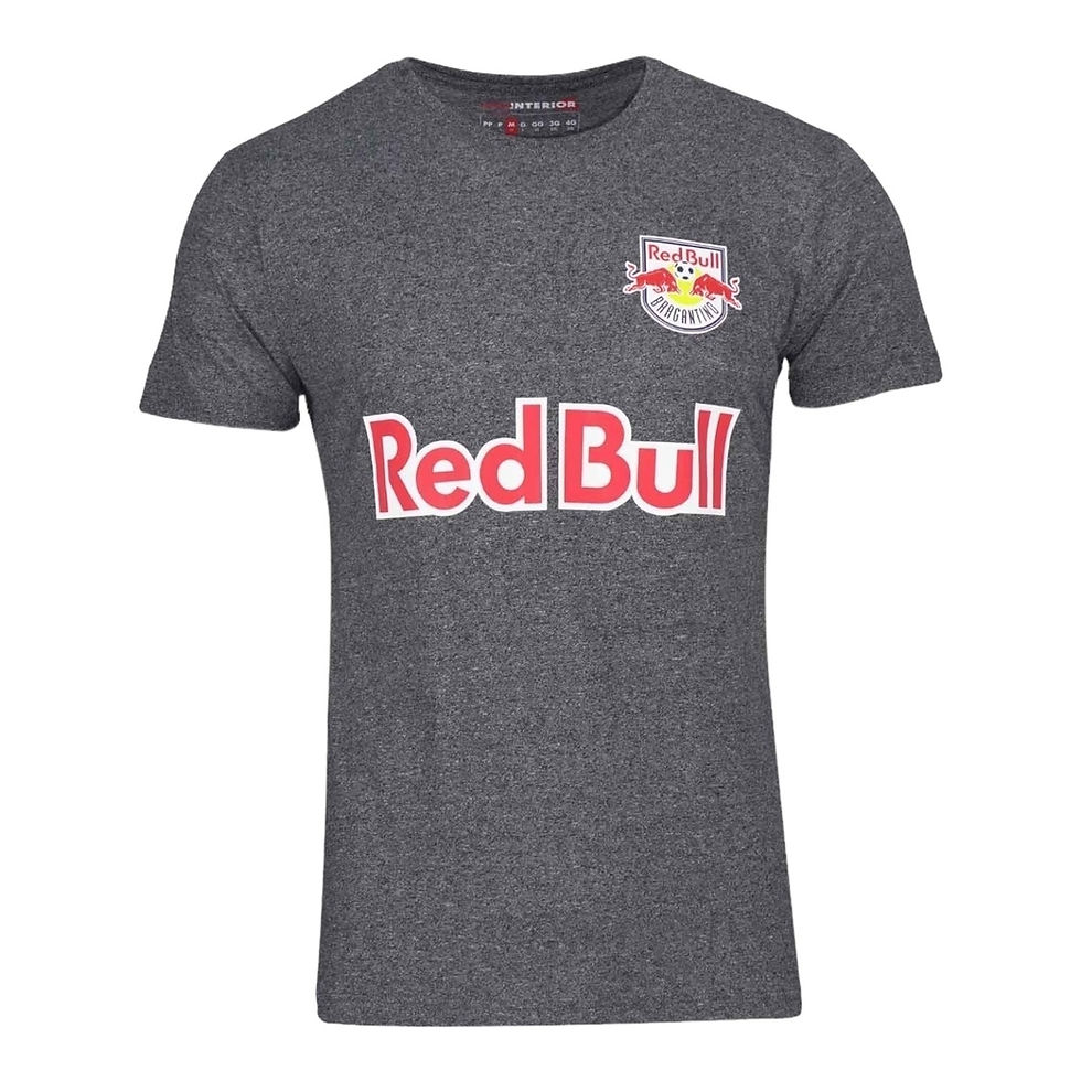 Miniatura: Camisa Red Bull Bragantino Treino 24/25 - Torcedor Masculina - Cinza