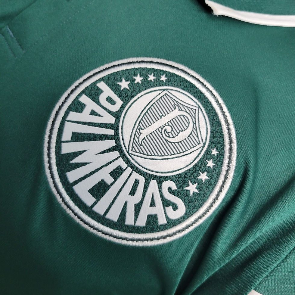 Miniatura: Camisa Palmeiras Treino 23/24 polo - Jogador Puma Masculina - Verde