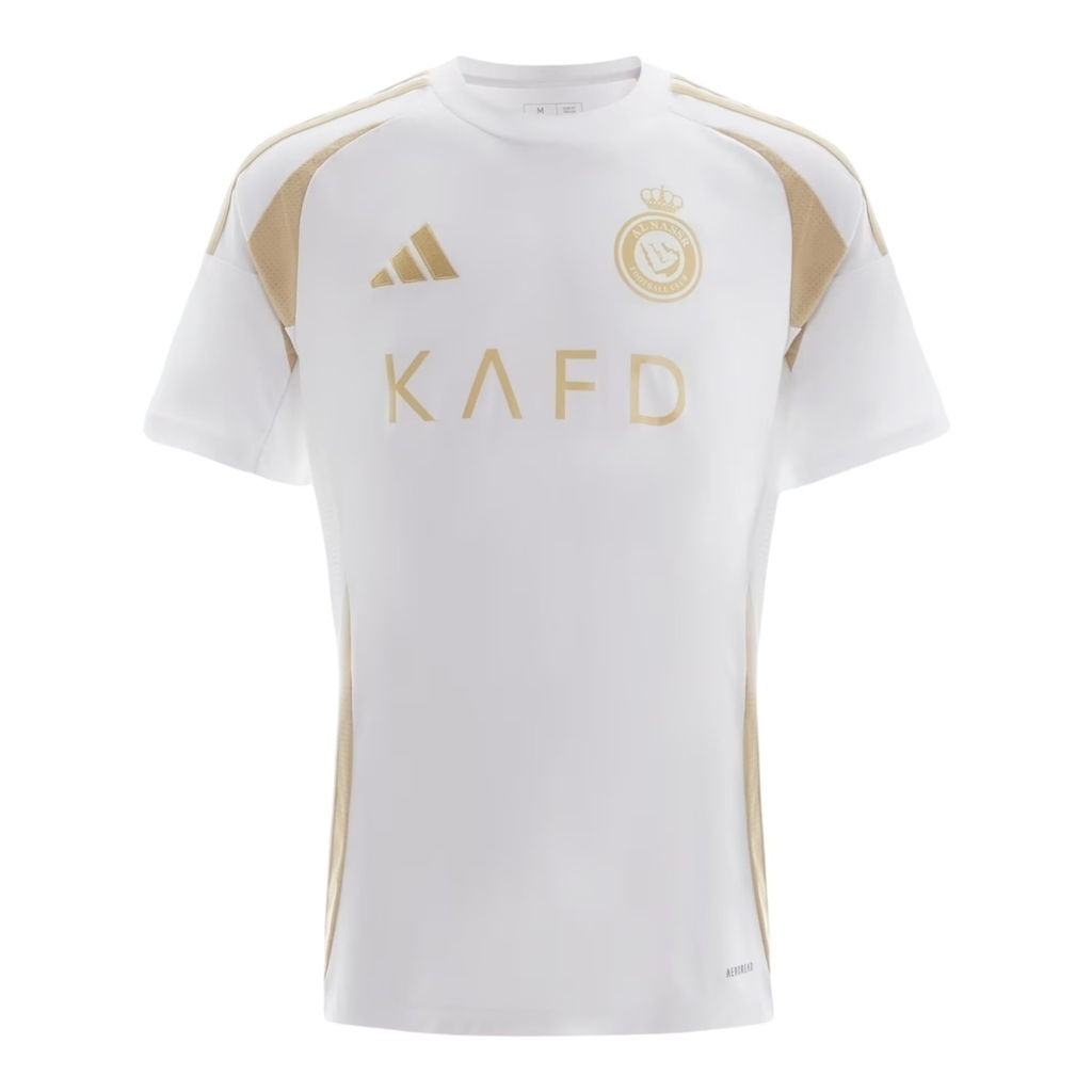 Camisa Al-Nassr III 24/25 - Torcedor Adidas Masculina - Branca com detalhes em d