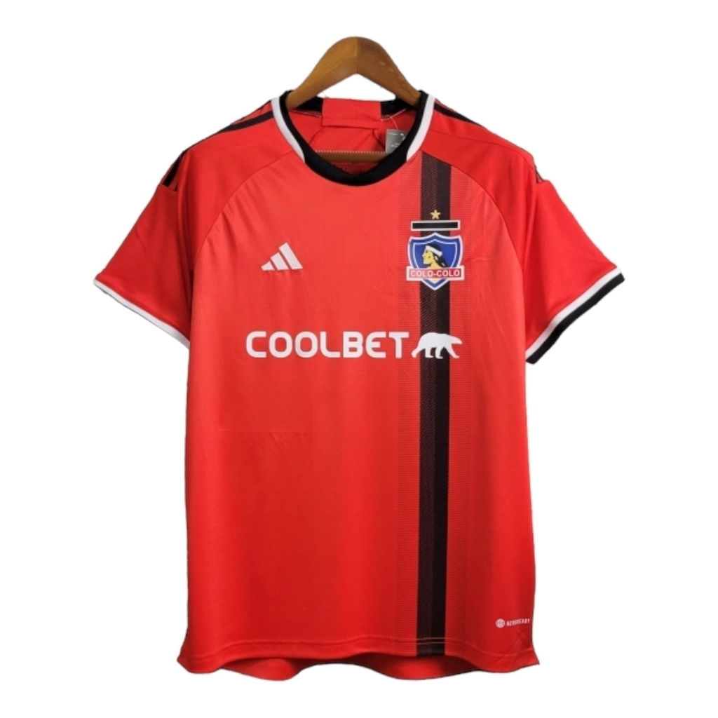 Camisa Colo Colo do Chile II 24/25 - Torcedor Adidas Masculina - Vermelha com de