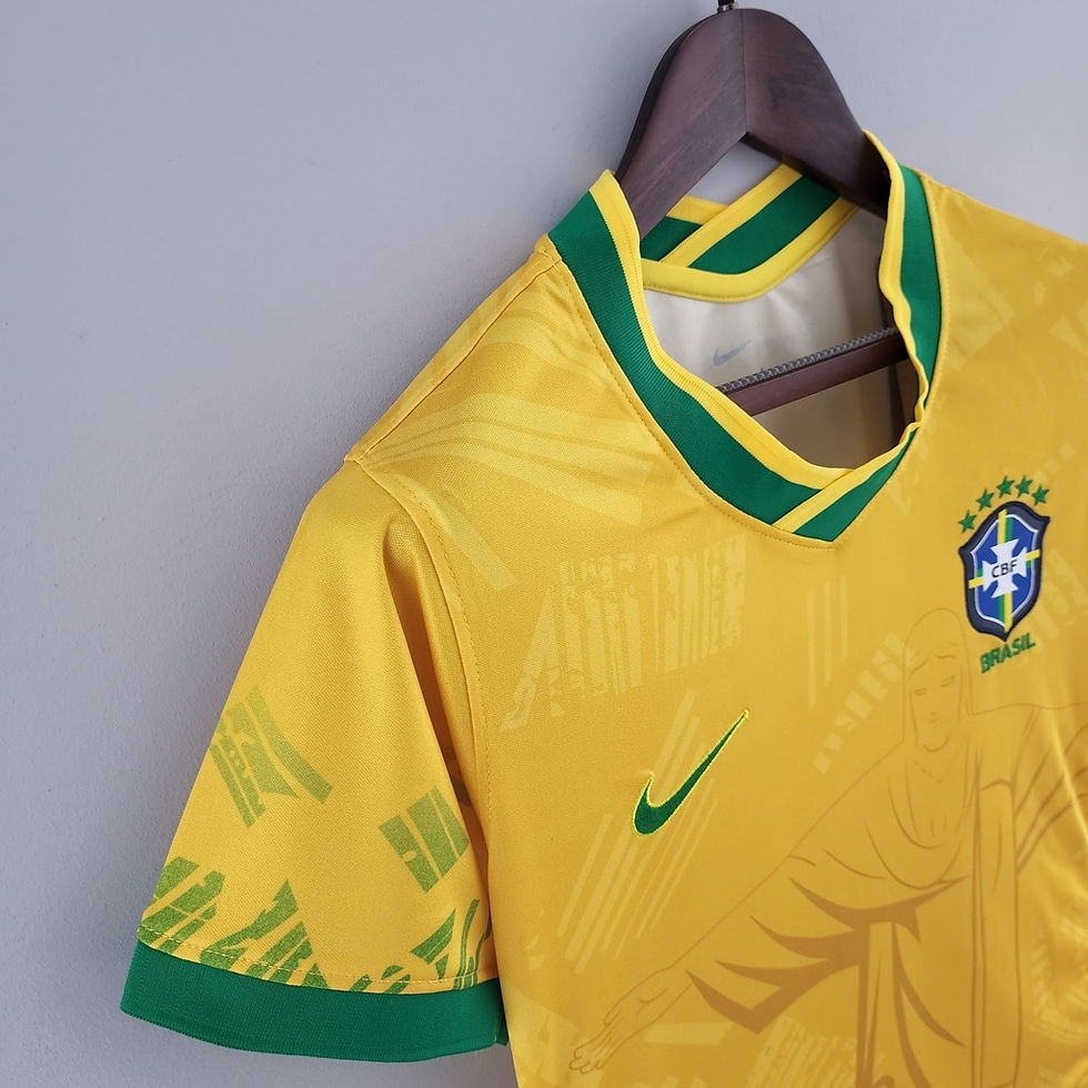Miniatura: Camisa Seleção Brasileira Edição Especial Cristo Redentor Torcedor Nike Feminina